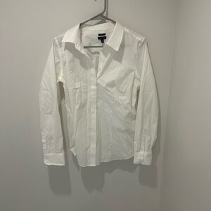 White Button-Up Shirt